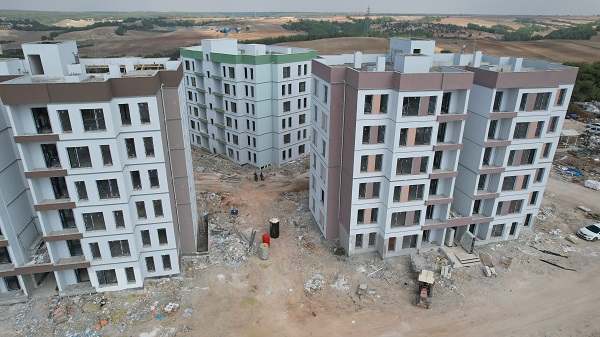 Foto - TOKİ konutları hızla yükseliyor