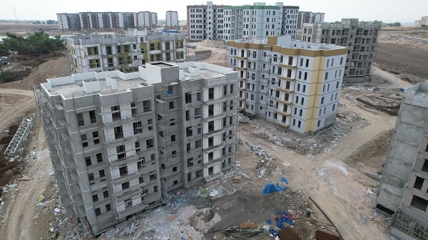 Foto - TOKİ konutları hızla yükseliyor