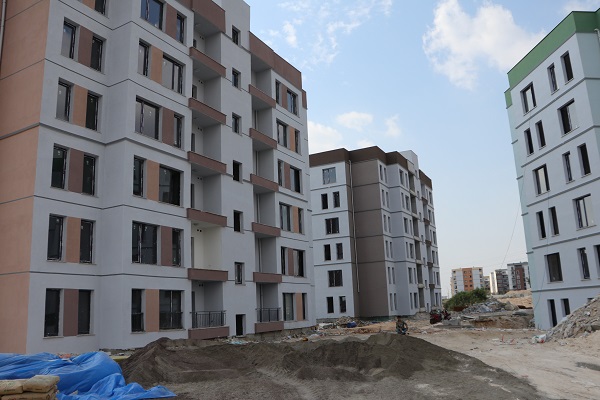 Foto - TOKİ konutları hızla yükseliyor