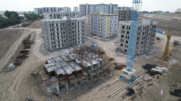 Foto - TOKİ konutları hızla yükseliyor