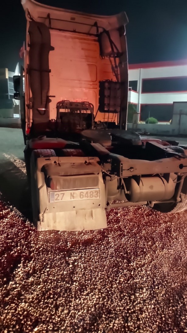 Foto - Tonlarca ayçiçek yağı küle döndü!