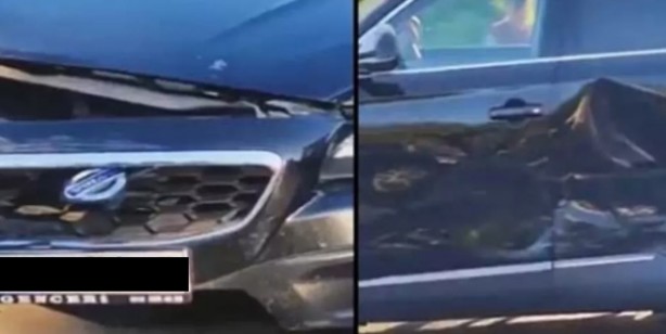 Foto - TOOG: Türkiye'nin yerli otomobili Volvo ile böyle çarpıştı: Hasarlı aracı görenler şaşkına döndü