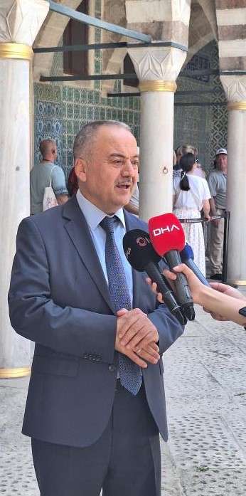 Foto - Topkapı Sarayı'nda bir ilk! Kapalı alanlar ziyerete açıldı!