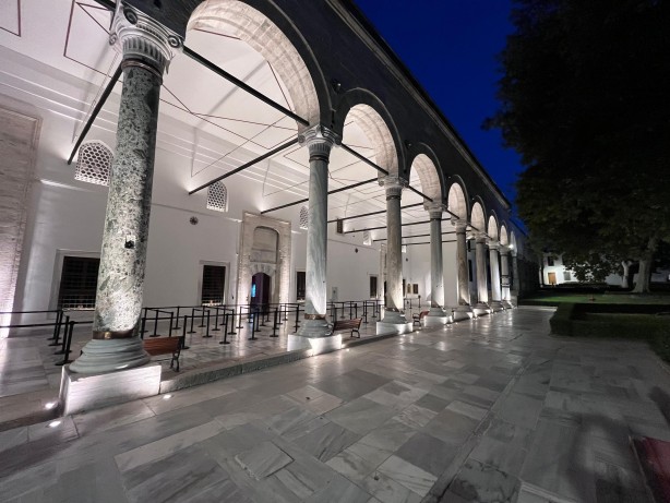 Foto - Topkapı Sarayı’nın kapıları ilk kez gece ziyaretlerine açıldı