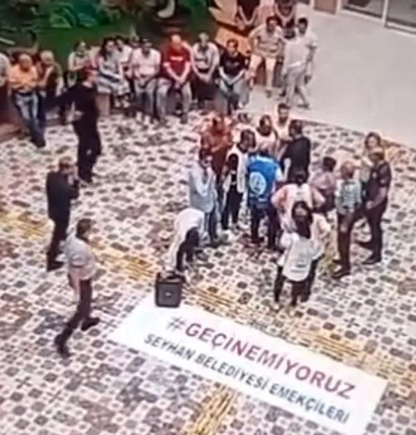 Foto - Toplu sözleşme eylemlerini sürdüren memurlara CHP’li gruptan engelleme