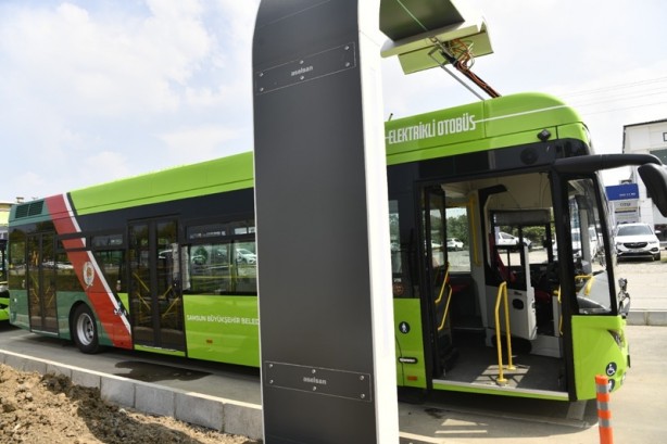 Foto - Toplu taşımada elektrikli otobüs dönemi