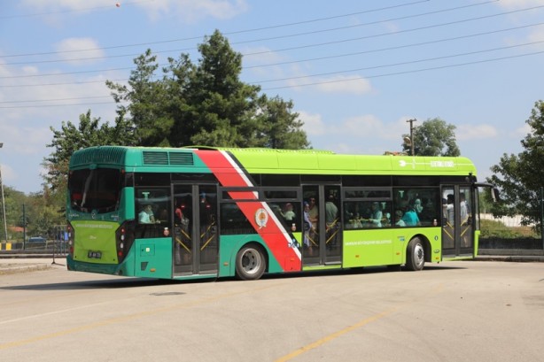 Foto - Toplu taşımada elektrikli otobüs dönemi