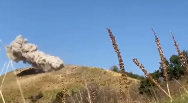 Toprağa gömülü halde 55 kilo EYP ele geçirildi