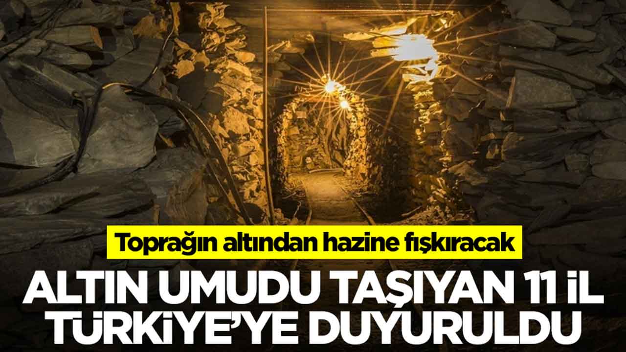 Toprağın altından hazine fışkıracak: Altın umudu taşıyan 11 il Türkiye'ye duyuruldu