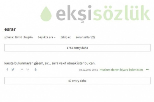 Foto - Torbacıların yeni adresi Ekşisözlük! Gençliğe yönelik büyük tehdit
