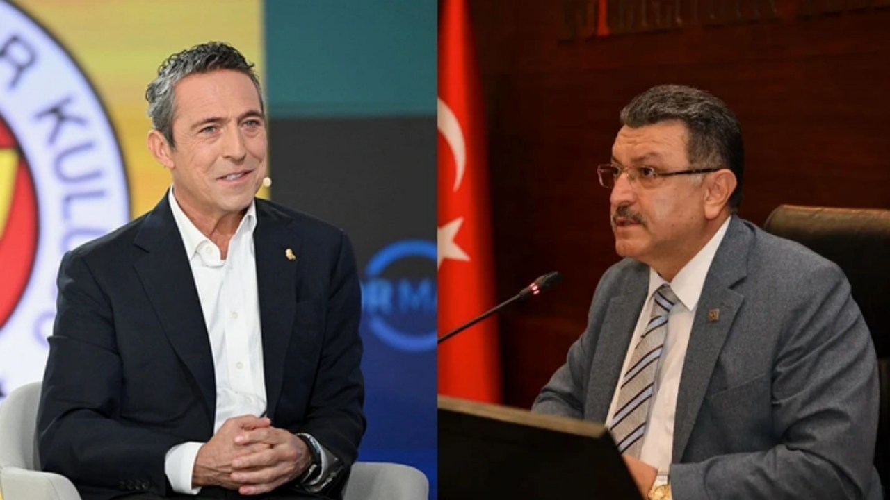 Trabzon Belediye Başkanı ile Ali Koç birbirine girdi