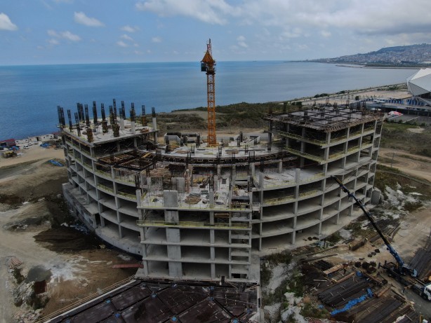 Foto - Trabzon Şehir Hastanesi inşaatı hızla yükseliyor