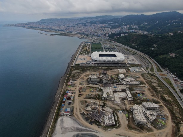 Foto - Trabzon Şehir Hastanesi inşaatı hızla yükseliyor
