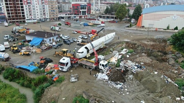 Foto - Trabzon'da düşen uçak pide salonu olacak