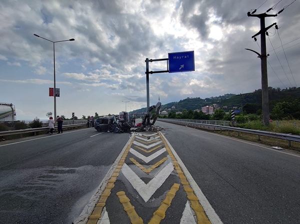 Foto - Trabzon'da feci kaza: Ölüler ve yaralılar var