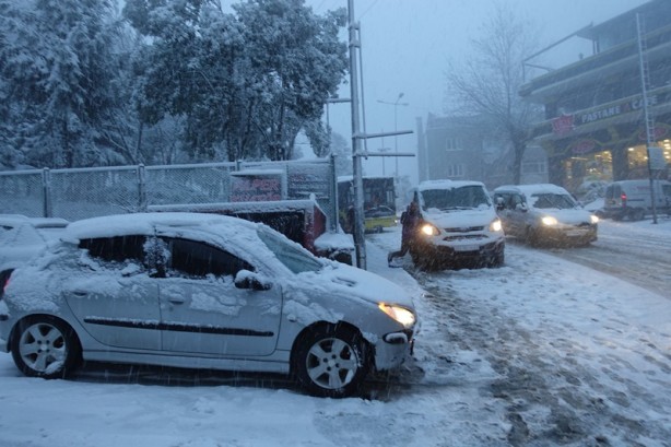 Foto - Trabzon'da kar yağışı