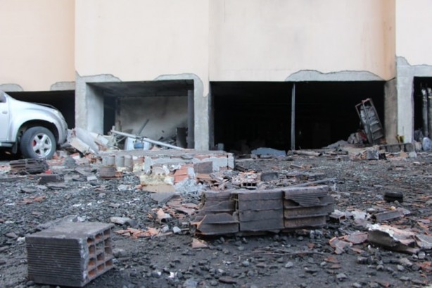 Foto - Trabzon’da patlamanın boyutu gün ağarınca ortaya çıktı