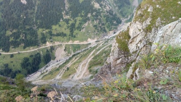 Foto - Trabzon'daki o yol dünyanın en tehlikeli yolları arasında!