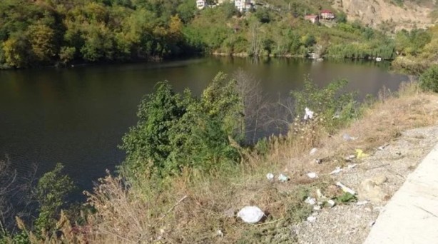 Foto - Korkunç görüntü: Göl simsiyah oldu
