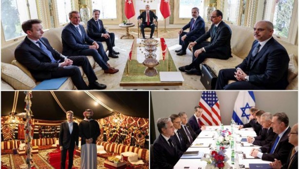 Trafik hızlandı! Çadır zirvesi sonrası İsrail'e gitti