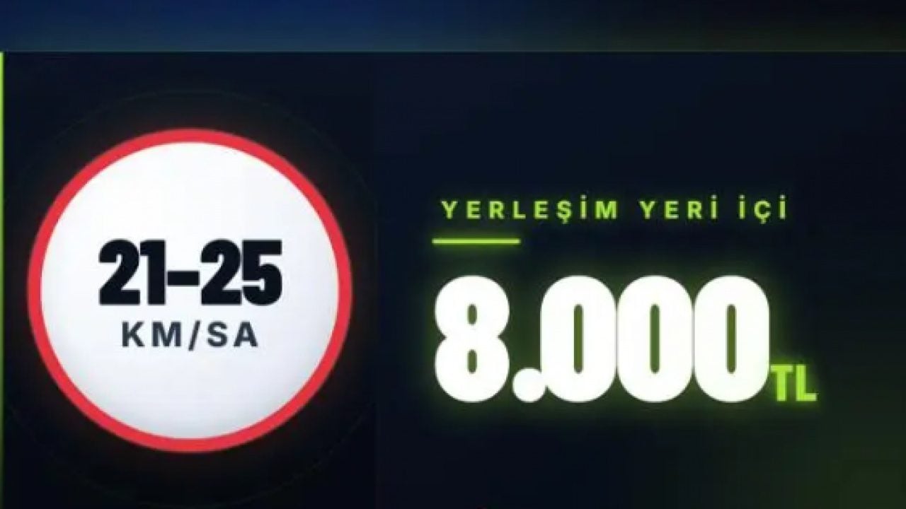 Foto - Trafikte yeni düzenleme: İşte güncel hız cezaları!