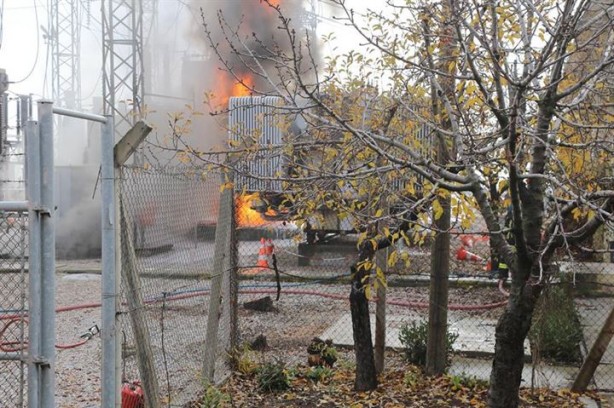 Foto - Trafo patlaması nedeniyle fabrikalarda üretim durdu