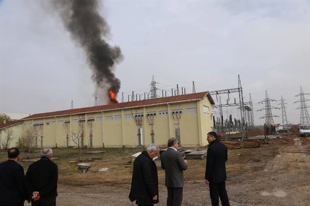 Foto - Trafo patlaması nedeniyle fabrikalarda üretim durdu