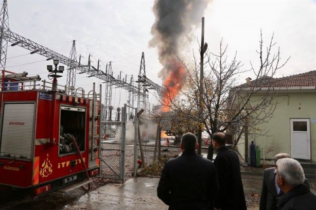 Foto - Trafo patlaması nedeniyle fabrikalarda üretim durdu