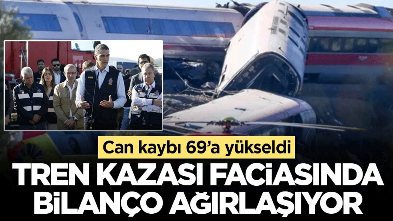 Tren kazası faciasında bilanço ağırlaşıyor: Can kaybı 69’a yükseldi