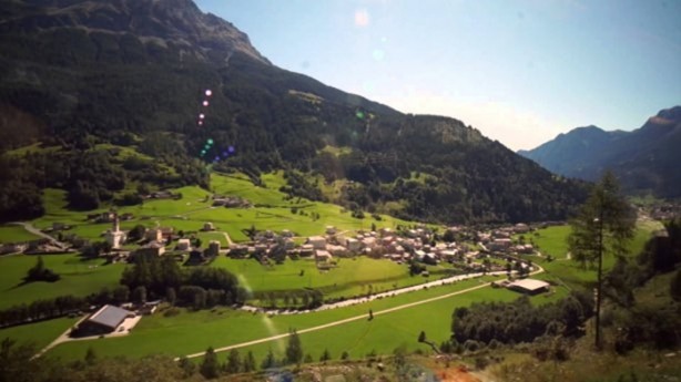 Foto - Tren yolunda muhteşem manzara