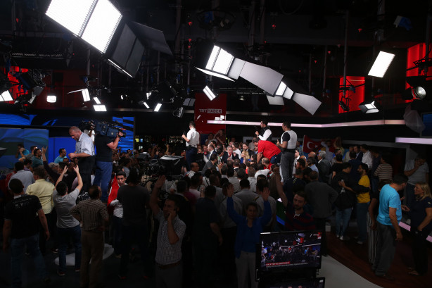 TRT Binası Özgürlüğe Kavuştuktan Sonra - 15 Temmuz