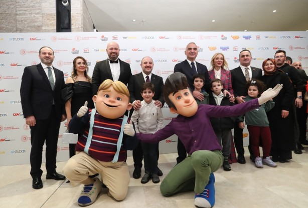 Foto - TRT ortak yapımı "Rafadan Tayfa: Galaktik Tayfa" filminin galası yapıldı