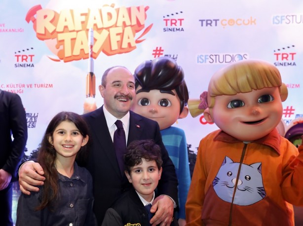 Foto - TRT ortak yapımı "Rafadan Tayfa: Galaktik Tayfa" filminin galası yapıldı