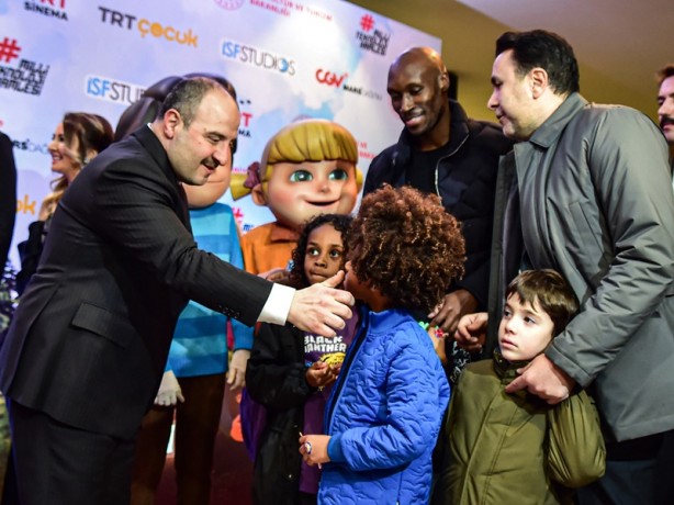 Foto - TRT ortak yapımı "Rafadan Tayfa: Galaktik Tayfa" filminin galası yapıldı