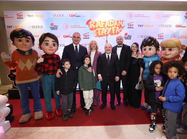 Foto - TRT ortak yapımı "Rafadan Tayfa: Galaktik Tayfa" filminin galası yapıldı