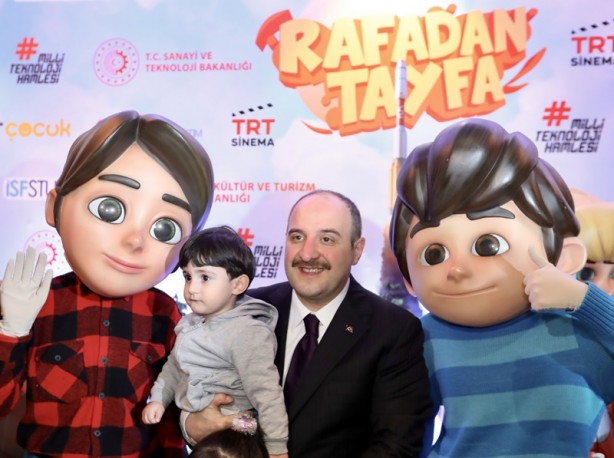 Foto - TRT ortak yapımı "Rafadan Tayfa: Galaktik Tayfa" filminin galası yapıldı