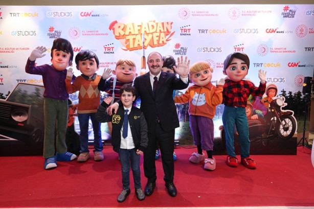Foto - TRT ortak yapımı "Rafadan Tayfa: Galaktik Tayfa" filminin galası yapıldı