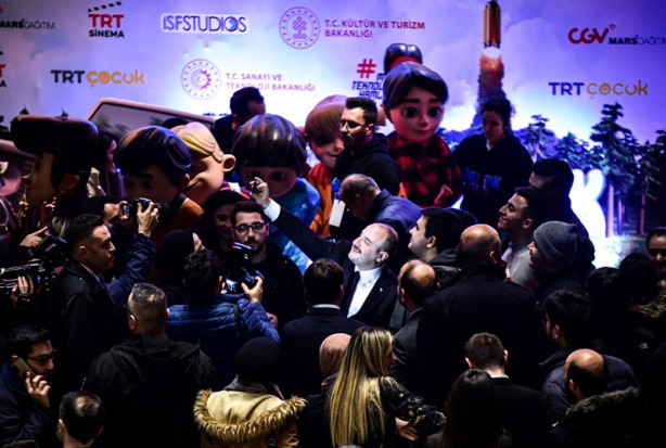 Foto - TRT ortak yapımı "Rafadan Tayfa: Galaktik Tayfa" filminin galası yapıldı