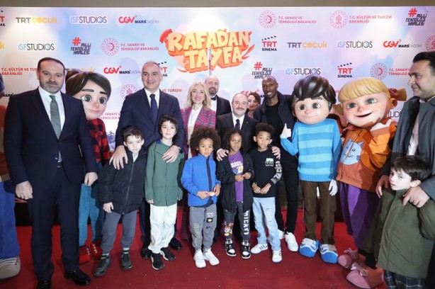 Foto - TRT ortak yapımı "Rafadan Tayfa: Galaktik Tayfa" filminin galası yapıldı