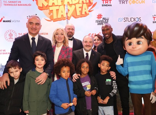 Foto - TRT ortak yapımı "Rafadan Tayfa: Galaktik Tayfa" filminin galası yapıldı