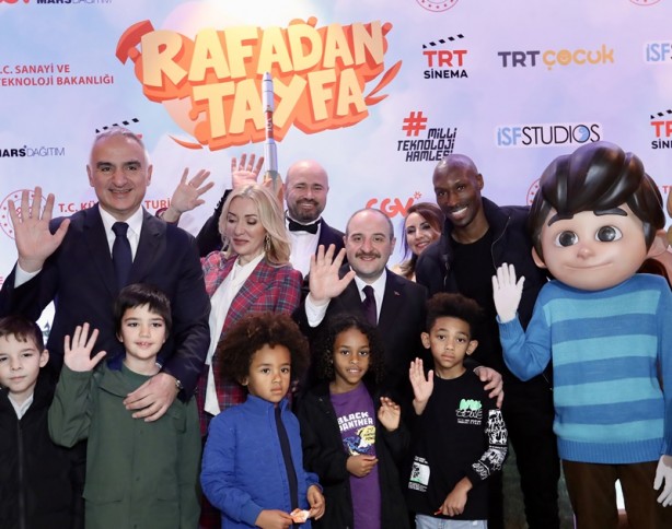 Foto - TRT ortak yapımı "Rafadan Tayfa: Galaktik Tayfa" filminin galası yapıldı