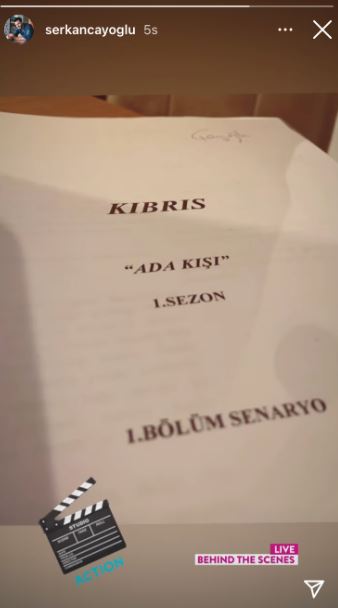 Foto - TRT1'in yeni dizisinin başrolünden heyecanlandıran paylaşım