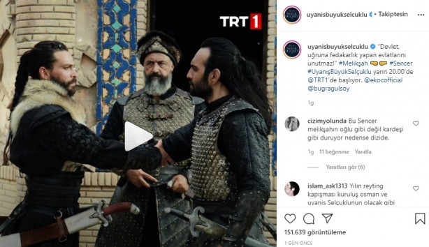 Foto - TRT'nin yeni Diriliş Ertuğrul'u bombaları peş peşe patlattı! Son 24 saatte...