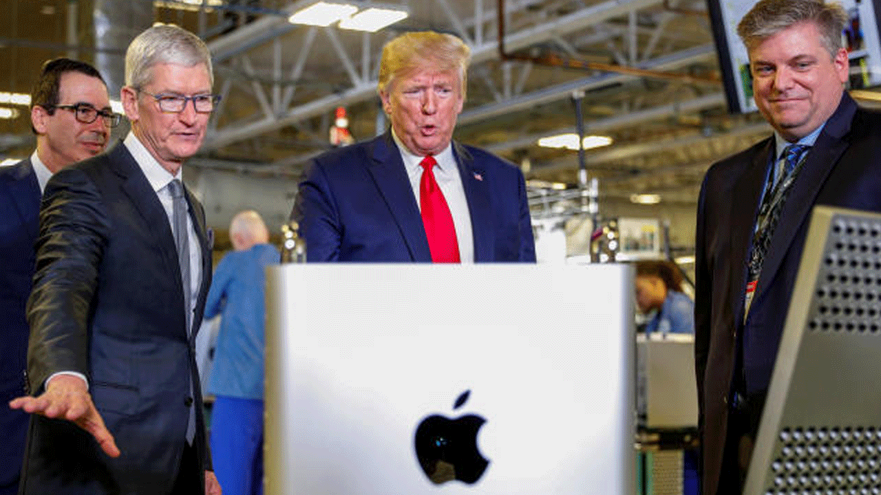 Foto - Trump, Apple'ın kararını duyurdu