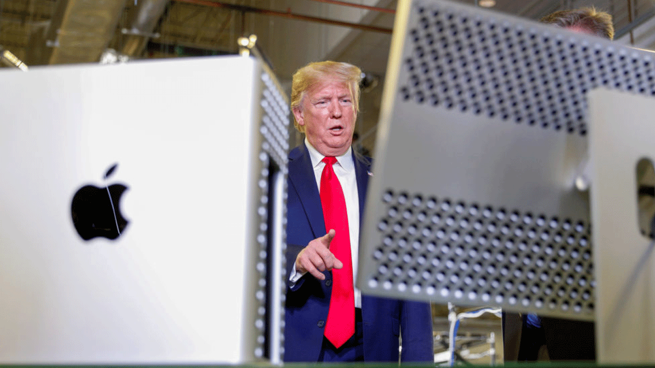 Trump, Apple'ın kararını duyurdu