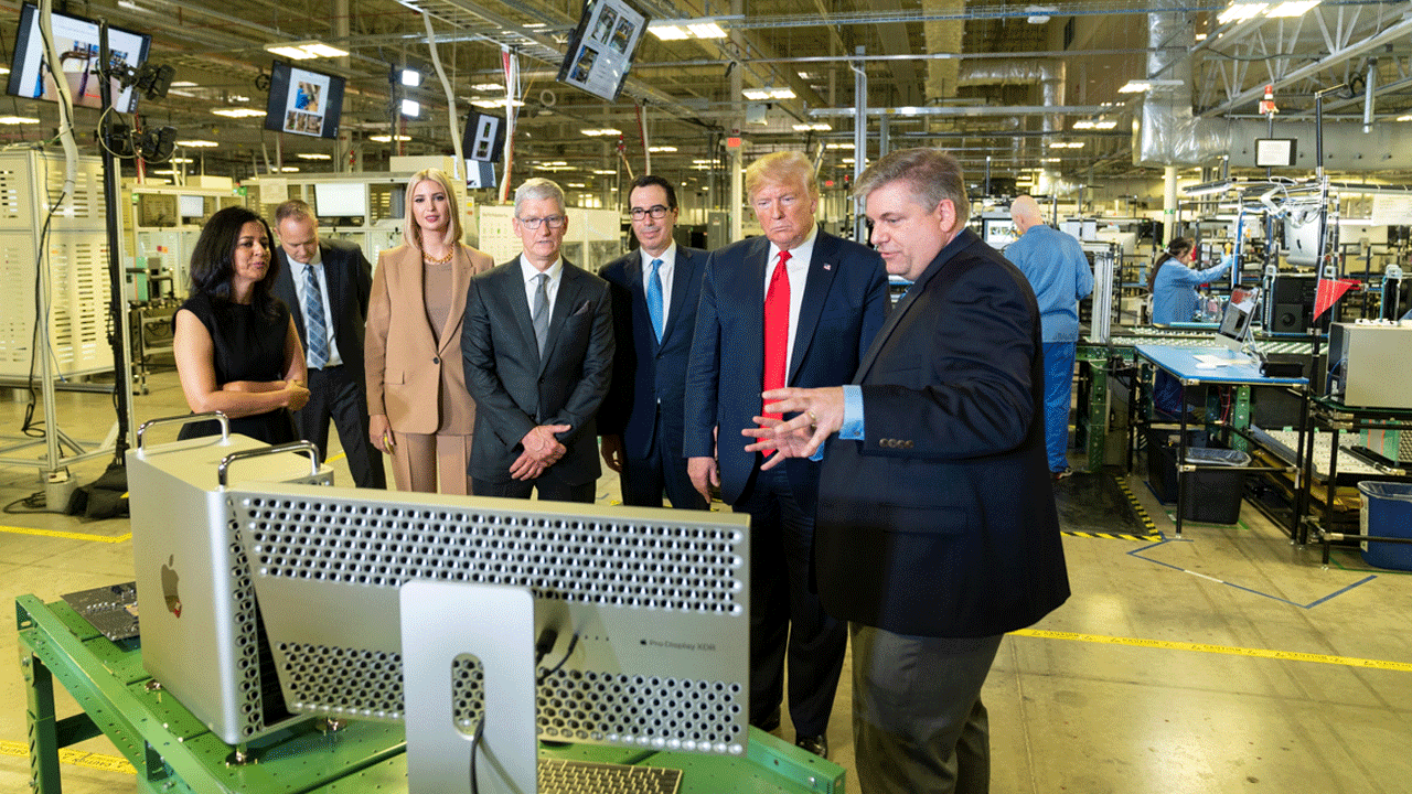 Foto - Trump, Apple'ın kararını duyurdu