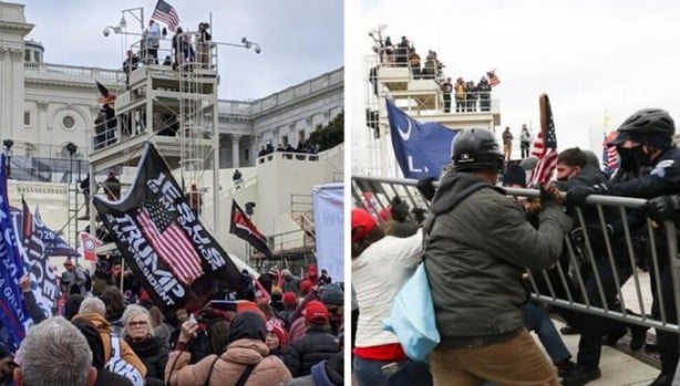 Foto - Trump destekçileri, Kongre binasını bastı!