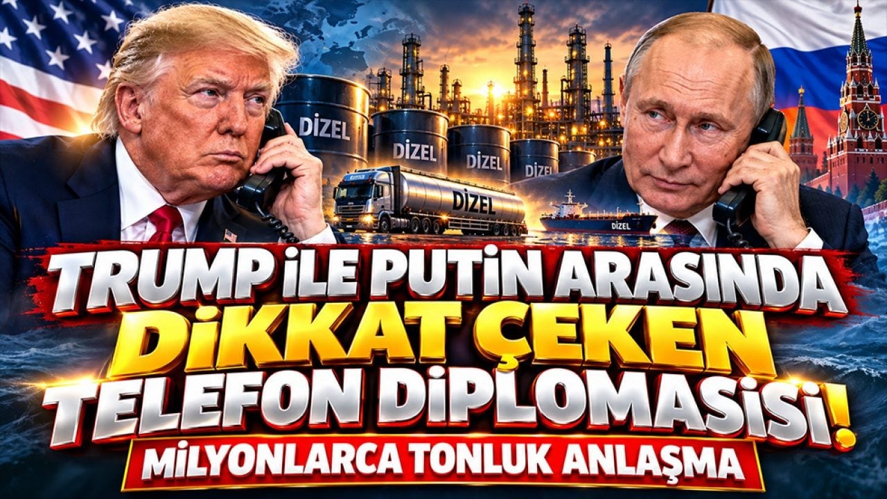 Trump ile Putin arasında dikkat çeken telefon diplomasisi! Milyonlarca tonluk anlaşma