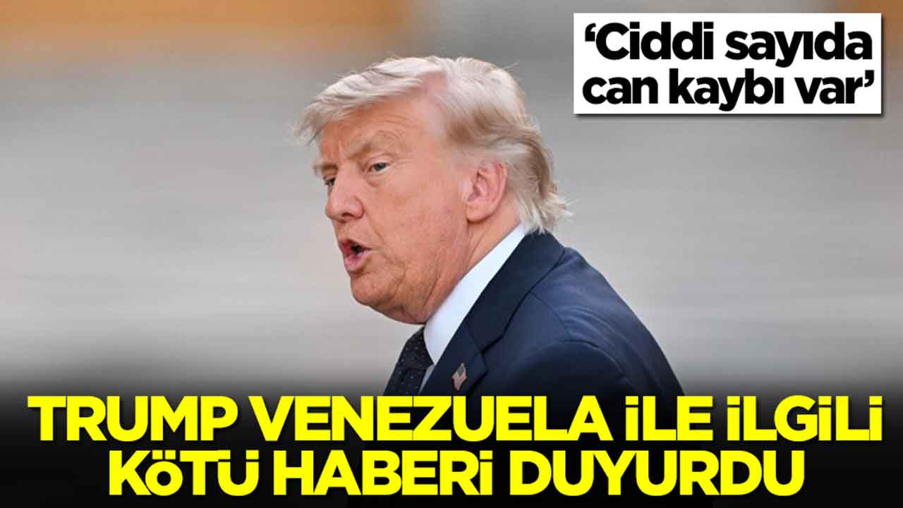 Trump Venezuela ile ilgili kötü haberi duyurdu: Devasa boyutlarda