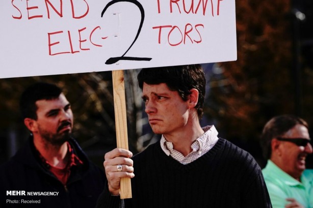 Foto - Trump'ı öyle bir hale soktular ki...